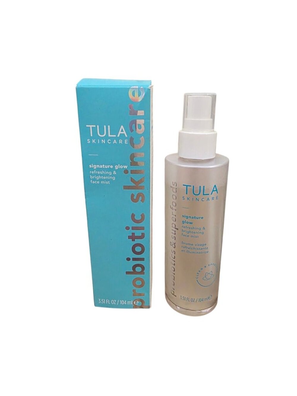 TULA Skincare Signature Glow Refreshing & Brightening Face Mist 3.51oz New